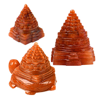 Red Jade Sri Yantra